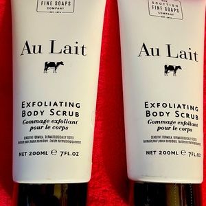 NEW Scottish Fine Soaps Company Au Lait Exfoliate Body Scrub